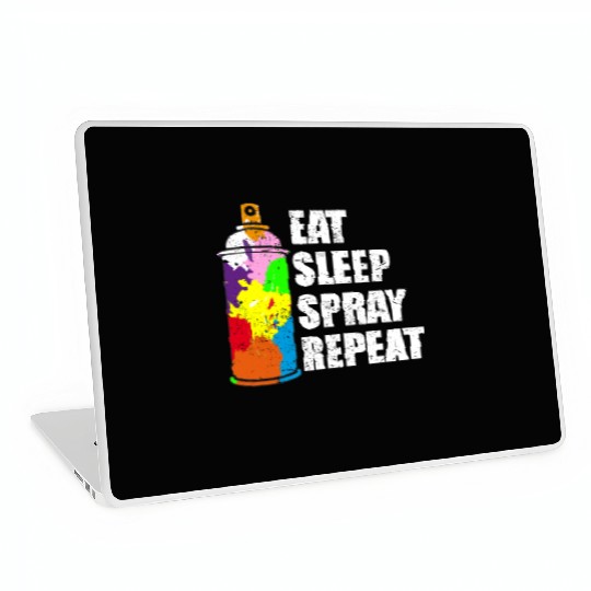 Graffiti Spray Can Sprayer Quote Gift Idea Laptop Skins
