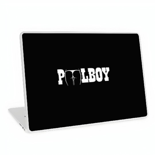 Pool Boy, Swimming Pool - Lifeguard gift Laptop Skins