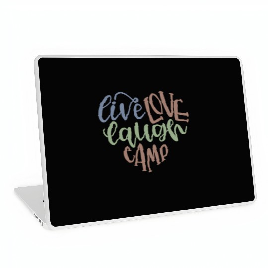 Live Love Laugh Camp RV Laptop Skins