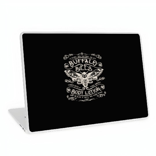 Buffalo Bill's Body Lotion Label Laptop Skins