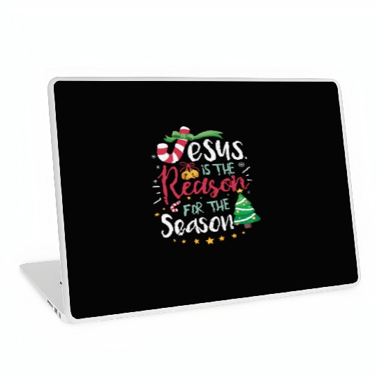 Jesus is the reason for the season Laptop Skins