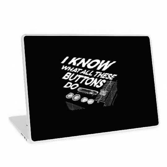 Detroit Techno House Music Festival Buttons EDM Laptop Skins