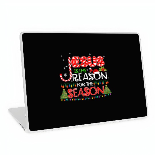 Jesus Is The Reason For The Season Christmas Laptop Skins