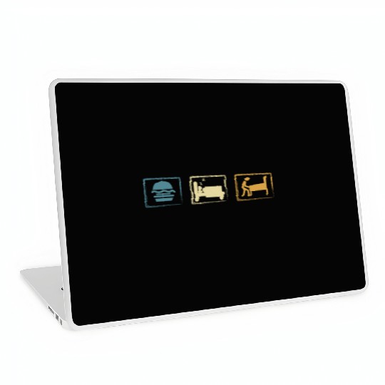 Retro Pinball Eat Sleep Pinball Laptop Skins