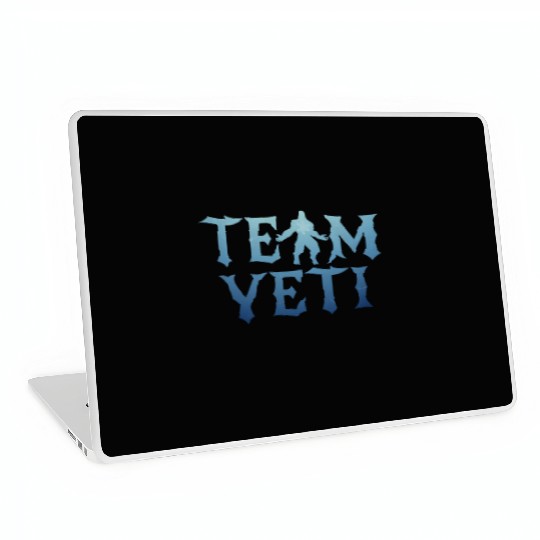 Yeti Abominable Snowman Mythological Creatures Laptop Skins