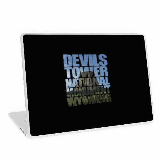 Devils Tower National Monument Wyoming Souvenir Laptop Skins