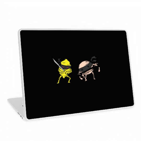 Iced Tea Lemon and Peach Fight Laptop Skins