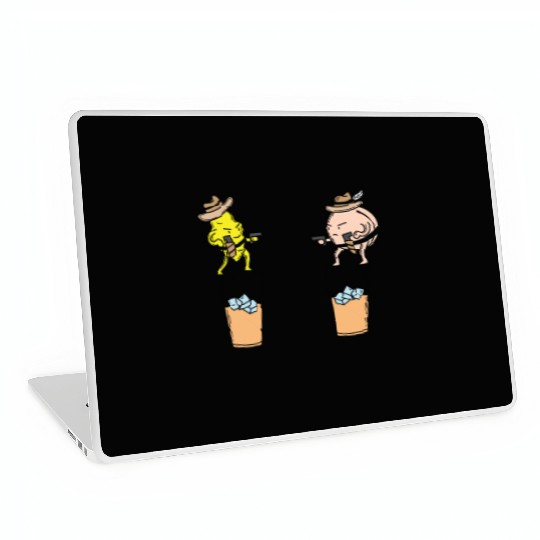 Iced Tea Lemon and Peach in the wild West Laptop Skins