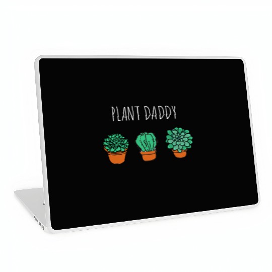 Plant Daddy Gardener Laptop Skins