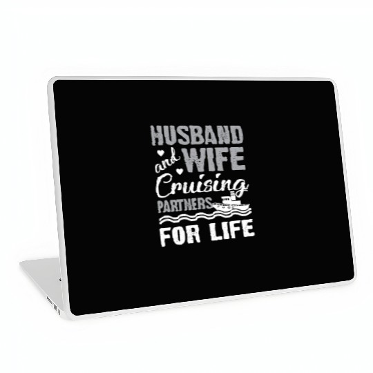 Cruising Partner Couple Cruise Ship Husband Wife Laptop Skins