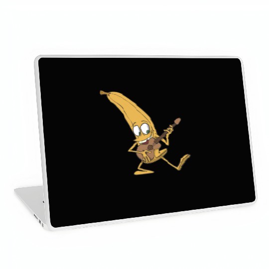 Banana plays the guitar Laptop Skins