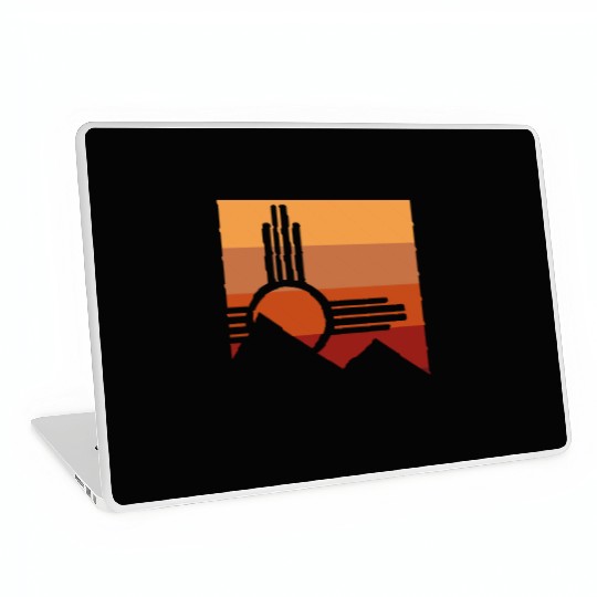 Zia Sun New Mexico Zia Mountains Laptop Skins