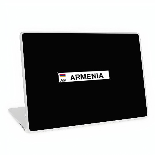 Realistic Armenia License Plate Sticker Laptop Skins