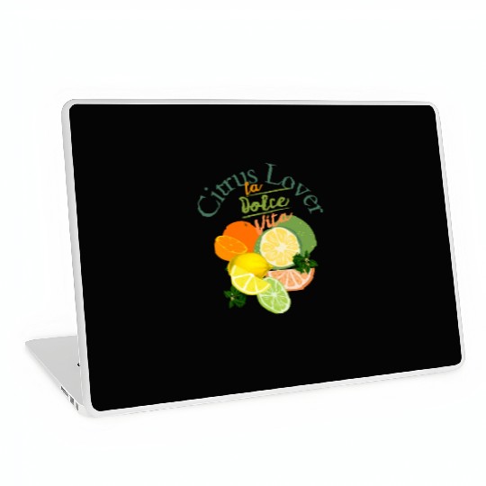 Citrus Lover la Dolce Vita Laptop Skins