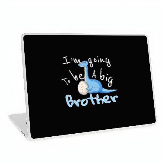 i'm going to be a big brother, big brother saurus Laptop Skins