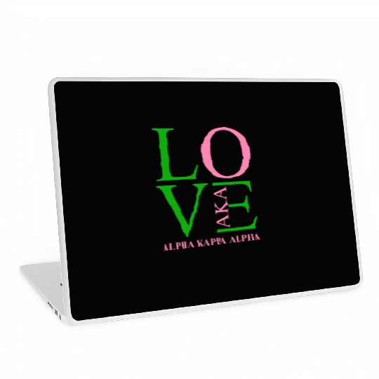 Aka Laptop Skins Love Sorority Gift Alpha Kappa Aka Parap