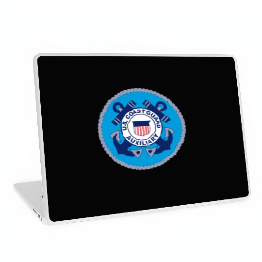 Us Coast Guard Auxiliary Homeland Security Patch Laptop Skins