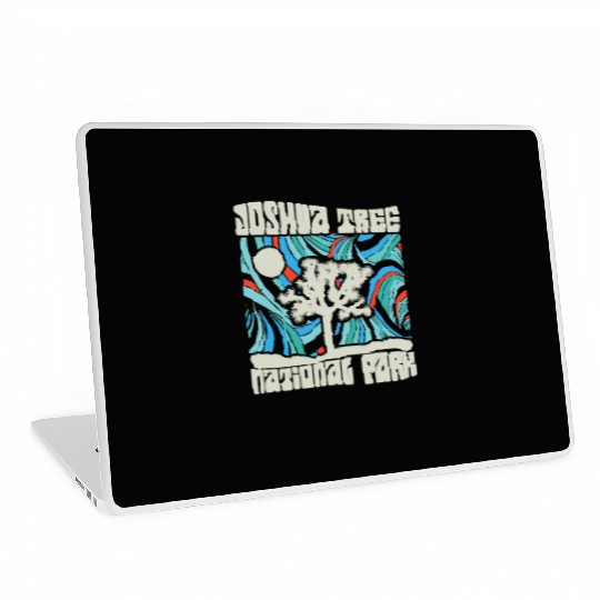 Joshua Tree National Park Retro Psychedelic 60S Ho Laptop Skins