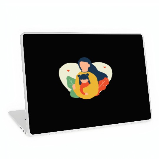 I Love You, Mama & Baby Laptop Skins, Mommy and Me Laptop Skins