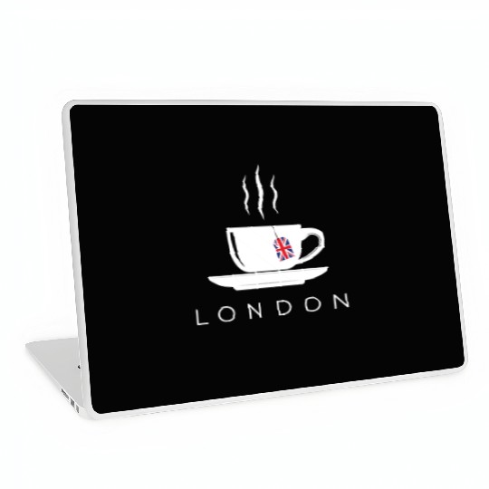 London English Tea England Union Jack British Gift Laptop Skins