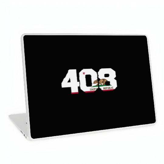 Area Code 408 San Jose California Laptop Skins