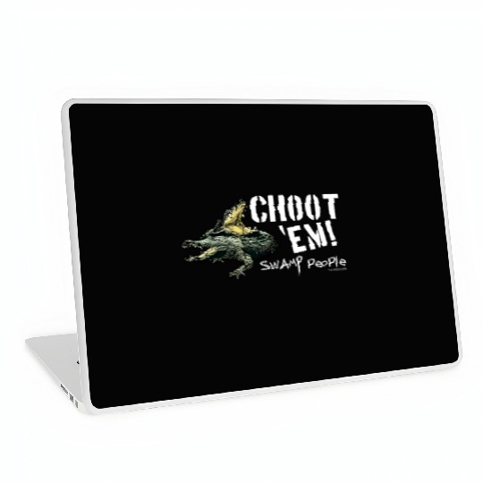 Swamp People Choot Em birthday christmas gift Laptop Skins