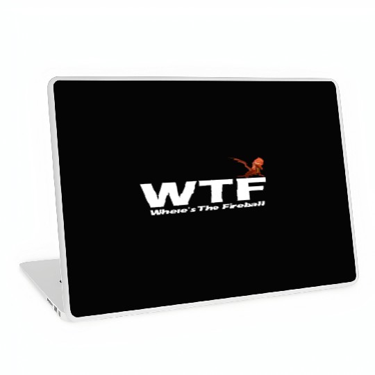 WTF Where's The Fireball Laptop Skins