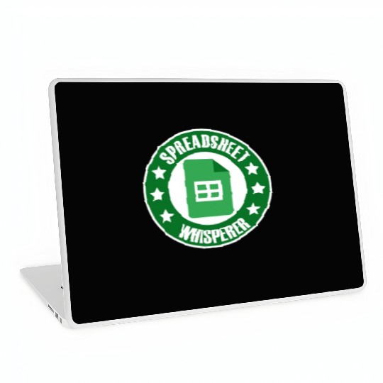 Spreadsheet Whisperer Excel Accountant Accounting Laptop Skins