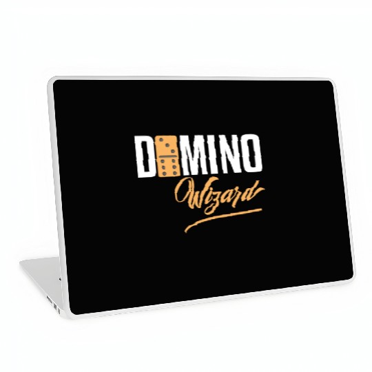 Domino Wizard Funny Dominoes Game Player novelty Laptop Skins