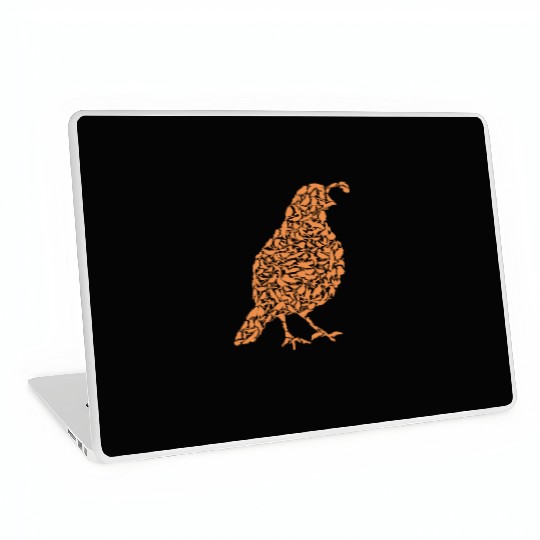 Quail farmer gift ornamental bird Laptop Skins