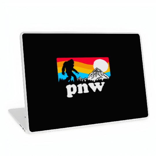 PNW Pacific Northwest Bigfoot Laptop Skins