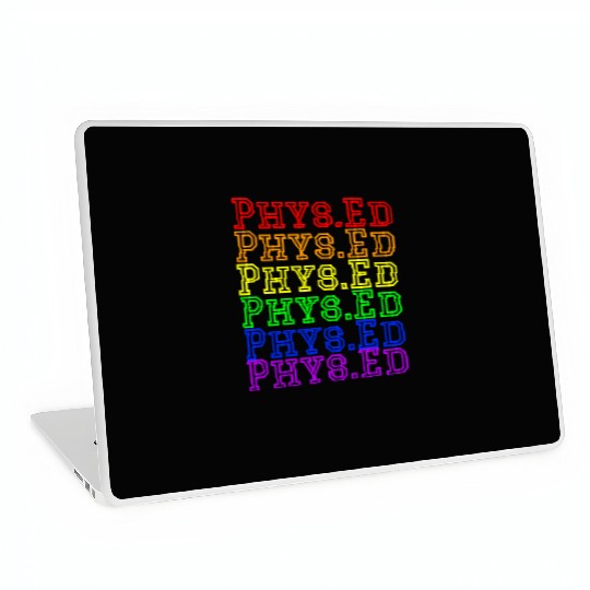 Physical Education Teacher- Rainbow Phys.Ed Laptop Skins