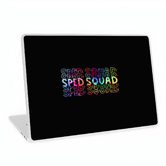 Sped Squad Special Ed Teacher Back To School 2021 Laptop Skins
