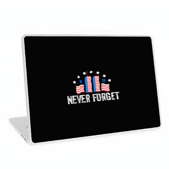 Never Forget 9/11 Patriot Day 2021 Laptop Skins