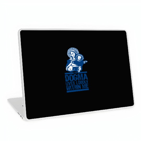 Dogma Lives Loudly Within Mary the Madonna Essenti Laptop Skins