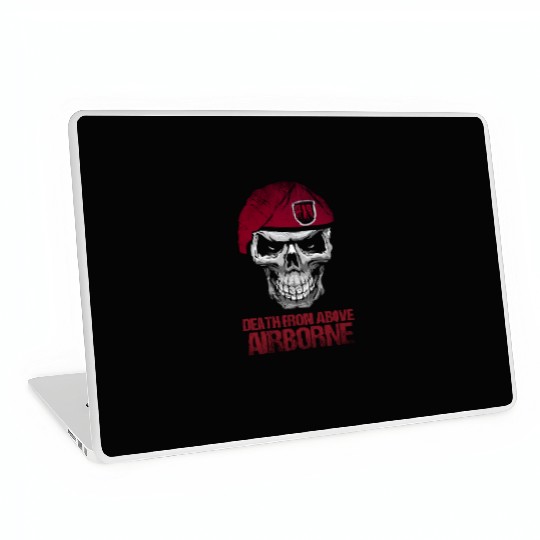 Airborne Death From Above US Army Veteran Laptop Skins