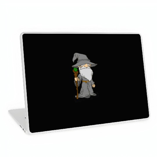 The Adventuring Wizard Laptop Skins