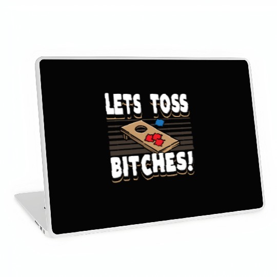 Cornhole player, Cornhole lover, Game Sport Gift Laptop Skins