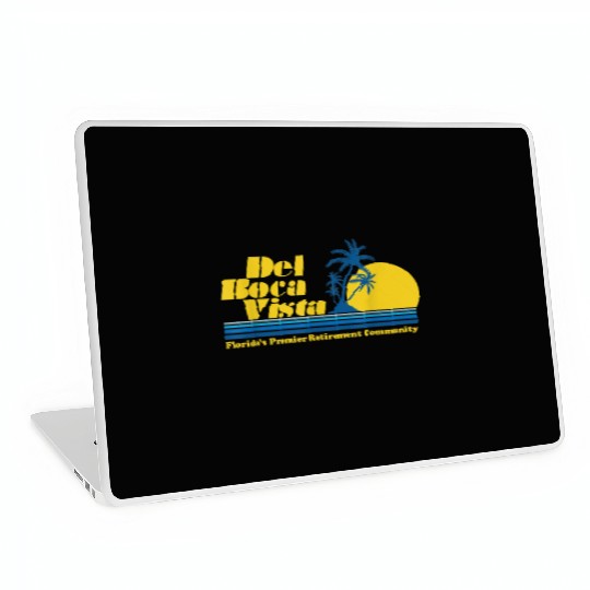 Del Boca Vista Retirement Community Funny No 2376 Laptop Skins