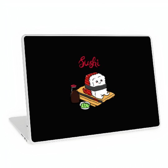 Happy Tuna Sushi Laptop Skins