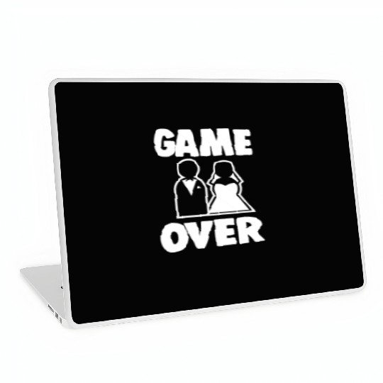 Wedding Bachelor Bachelorette Party Game Over Laptop Skins