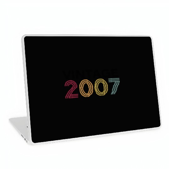 Vintage 2007 Laptop Skins