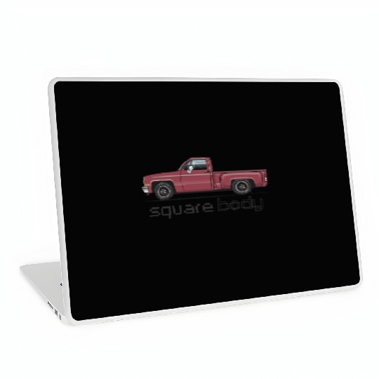 Square Body Carmine Laptop Skins