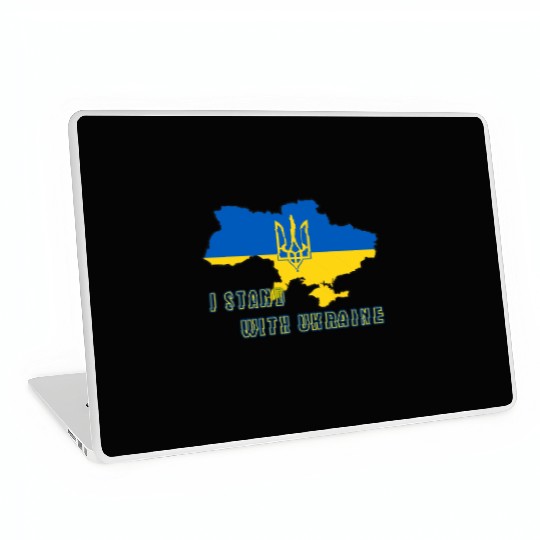 I Stand With Ukraine Laptop Skins