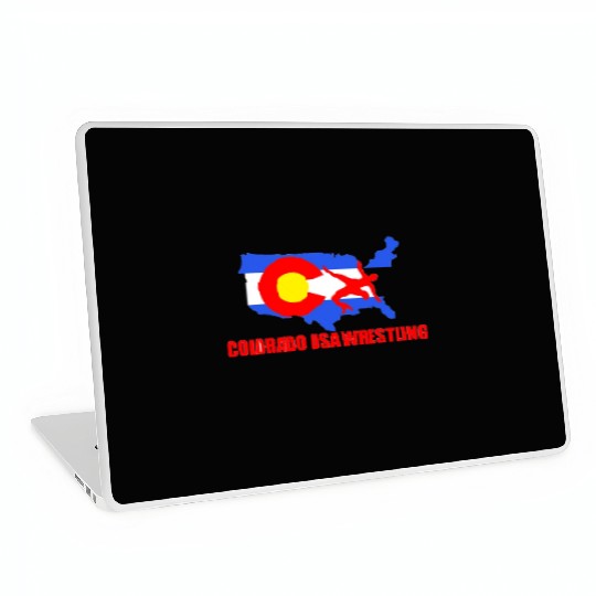 Team USA Wrestling Colorado Division Laptop Skins
