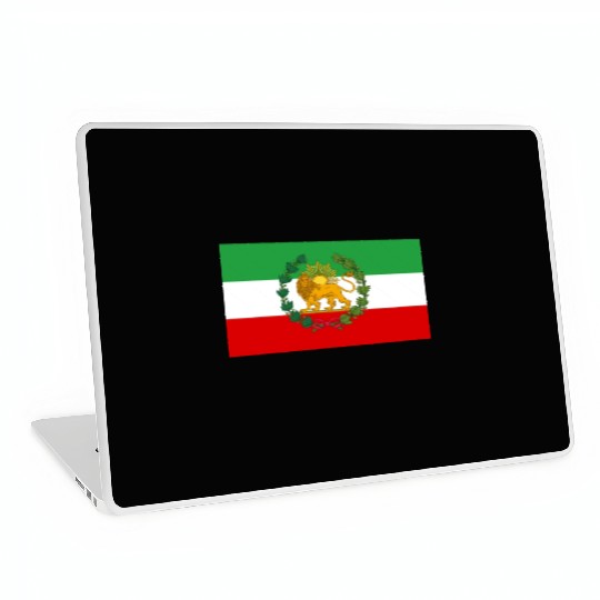 Flag of Iran Lion and Sun Laptop Skins