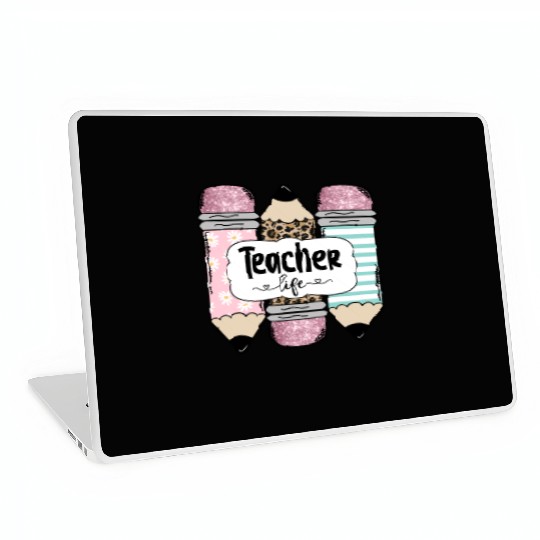 Teacherlife sublimation Laptop Skins