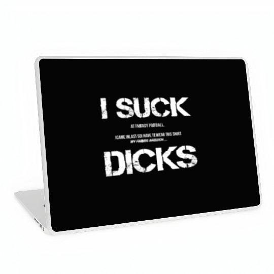 Fantasy Football Loser I Lost League Shame funny Laptop Skins
