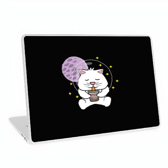 Kawaii Cat Space Pet Lover Gift Laptop Skins