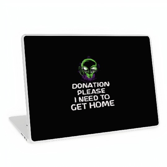Alien Gift Extraterrestrial UFO AREA 51 Sci-fi Laptop Skins